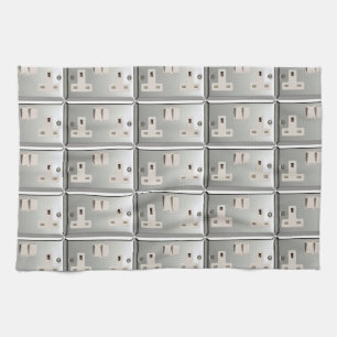 UK AC BS 1363 Plug-Socket [Britische Standard] Geschirrtuch