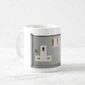 UK AC BS 1363 Plug-Socket [Britische Standard] Kaffeetasse (Vorderseite Links)