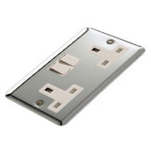 UK AC BS 1363 Plug-Socket [Britische Standard] Magnet (Linke Seite)