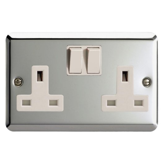 UK AC BS 1363 Plug-Socket [Britische Standard] Magnet (Horizontal)