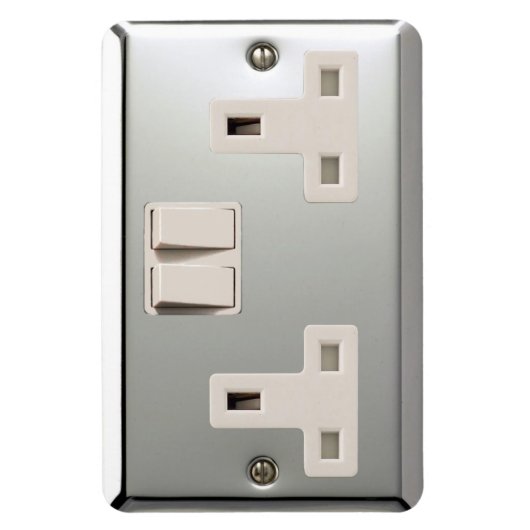 UK AC BS 1363 Plug-Socket [Britische Standard] Magnet (Vertikal)