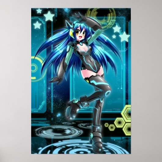 UK Anime Network Mizuki Poster (Vorne)