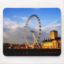 UK Beautiful LONDON EYE Scenery Mousepad