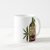 UK Bournemouth Beach Green Bottle Kaffeetasse (VorderseiteRechts)