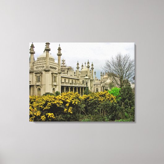 (UK) Brighton Pavillion Wrapped Canvas Leinwanddruck (Vorderseite)