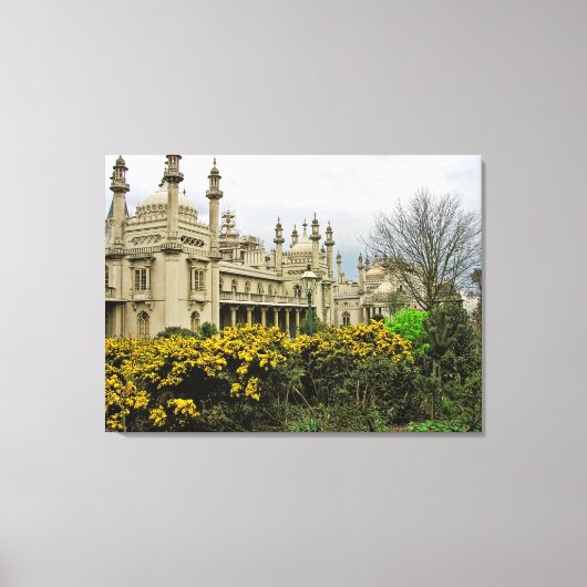 (UK) Brighton Pavillion Wrapped Canvas Leinwanddruck (Vorderseite)