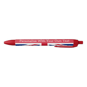 UK Brite Union Jack Personalisiert Patriotic Flag Kugelschreiber