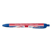 UK Brite Union Jack Personalisiert Patriotic Flag Kugelschreiber (Unterseite)
