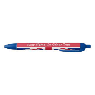 UK Brite Union Jack Personalisiert Patriotic Flag Kugelschreiber