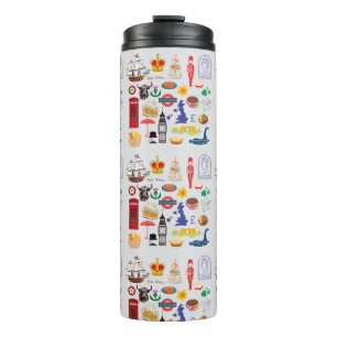 UK britische Symbole Thermosbecher
