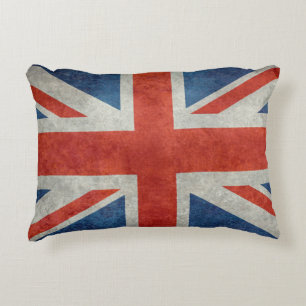 UK britische Union Jack Flagge Retro Akzent Kissen
