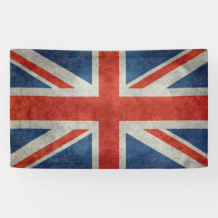 UK britische Union Jack-Flagge Retro-Stil-Banner Banner