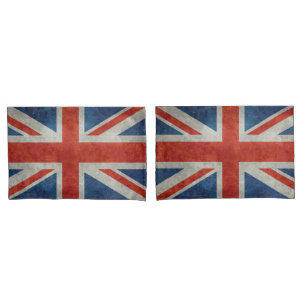 UK britische Union Jack Flagge Retro-Stil Kissenbe Kissenbezug