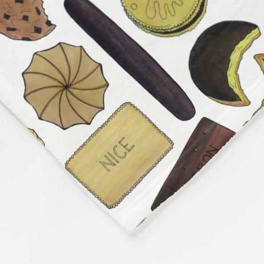 UK British Biscuits Shortbread Rich Tea Digestives Fleecedecke (Ecke)