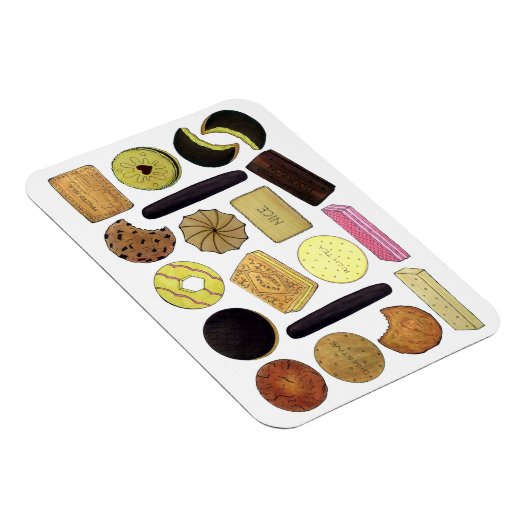 UK British Biscuits Shortbread Rich Tea Digestives Magnet (Rechte Seite)