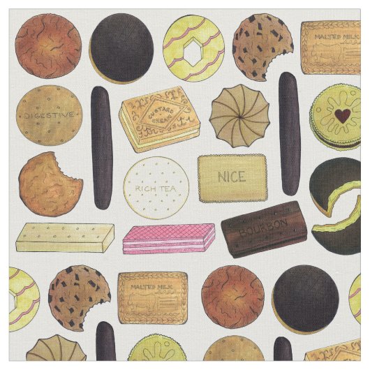 UK British Biscuits Shortbread Rich Tea Digestives Stoff (Nahaufnahme)