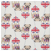 UK British Mops Fabric Stoff (Muster)