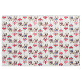 UK British Mops Fabric Stoff (Fat Quarter (45,7 x 55,9 cm))