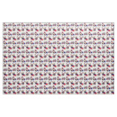 UK British Mops Fabric Stoff (Yard (91,4 cm))