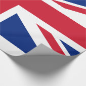 UK British Union Jack Flag Geschenkpapier (Ecke)