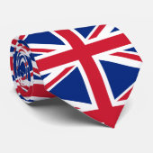 UK British Union Jack Flag Krawatte (Gerollt)