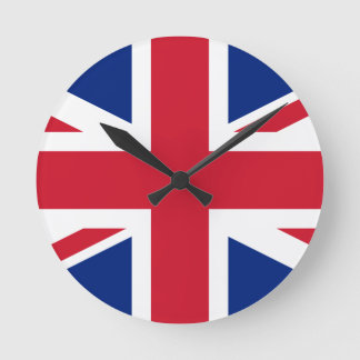 UK British Union Jack Flag Runde Wanduhr