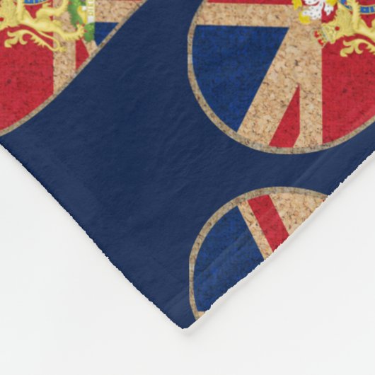 UK COA Heart Fleecedecke (Ecke)