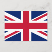 UK Couclosure Card Begleitkarte (Rückseite)