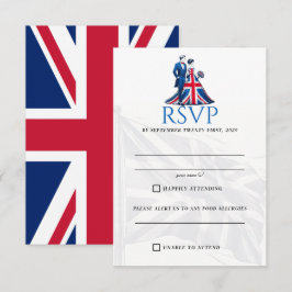 UK Couple RSVP Card