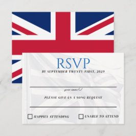 UK Couple RSVP Karte