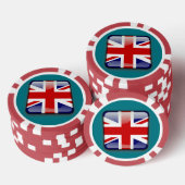UK Custom Clay Poker Chips (Stapel)