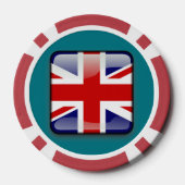 UK Custom Clay Poker Chips (Rückseite)