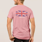 UK-Diplomat Tri-Blend Shirt (Rückseite)