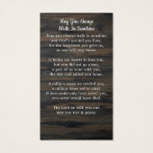 UK Flag Beileid Beerdigung Gedenkkarte (Rückseite)