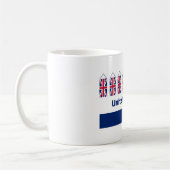 UK Flag Classic Tasse mit dem britischen Satz. (Links)