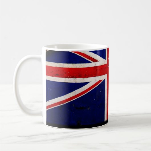 UK Flag Coffee Tasse (Links)
