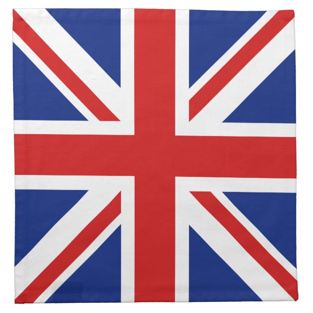 UK Flag Napkin Serviette (Vorderseite)