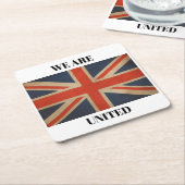 UK Flag Patriot Untersetzer (angewinkelt)