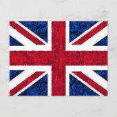 UK FLAG POSTKARTE (Vorderseite)