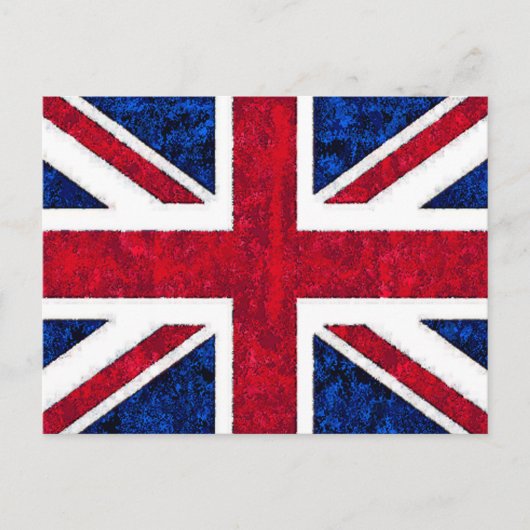 UK FLAG POSTKARTE (Vorderseite)