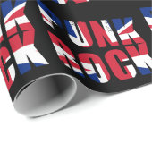 UK Flag Punk Rock Geschenkpapier (Rolleneckpunkt)