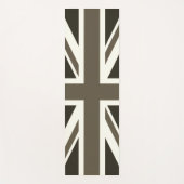 UK flag - sepia Yogamatte (Vorderseite)