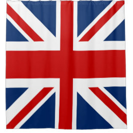 UK Flag Vereinigtes Königreich Jack Duschvorhang