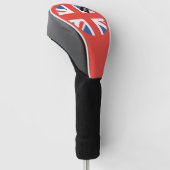 UK-Flagge - Custom Golf Club Head Cover Headcover (angewinkelt)