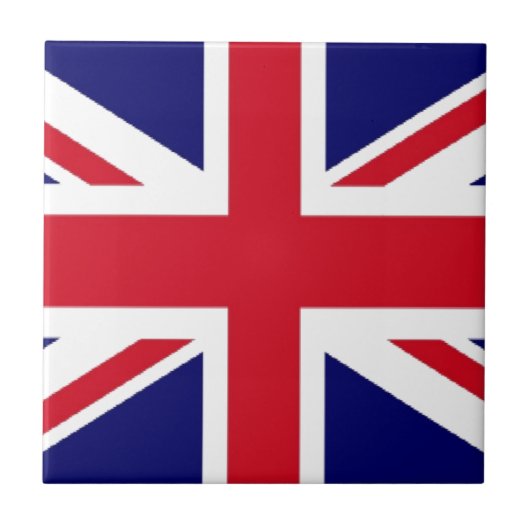 UK-Flagge Fliese (Vorderseite)