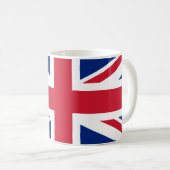 UK-Flagge Kaffeetasse (VorderseiteRechts)