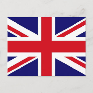 UK-Flagge Postkarte