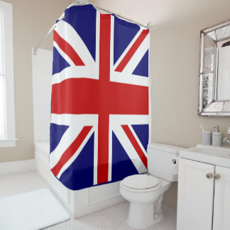 UK-Flagge Union Jack Duschvorhang