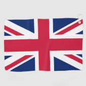 UK-Flagge, Union Jack Golfhandtuch (Horizontal)