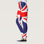 uk Flaggenmuster rot-blaue Gewerkschaft Jack Leggings (Links)